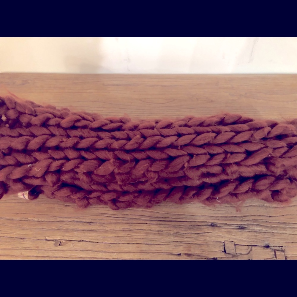 Free People Chunky Wool Scarf